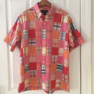 Brooks Brothers Madras Plaid Shirt
